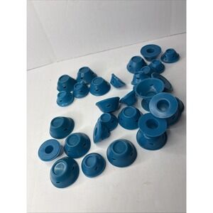 30PCS Magic Hair Curlers Rollers Silicone No Clip Formers Styling Curling Tool